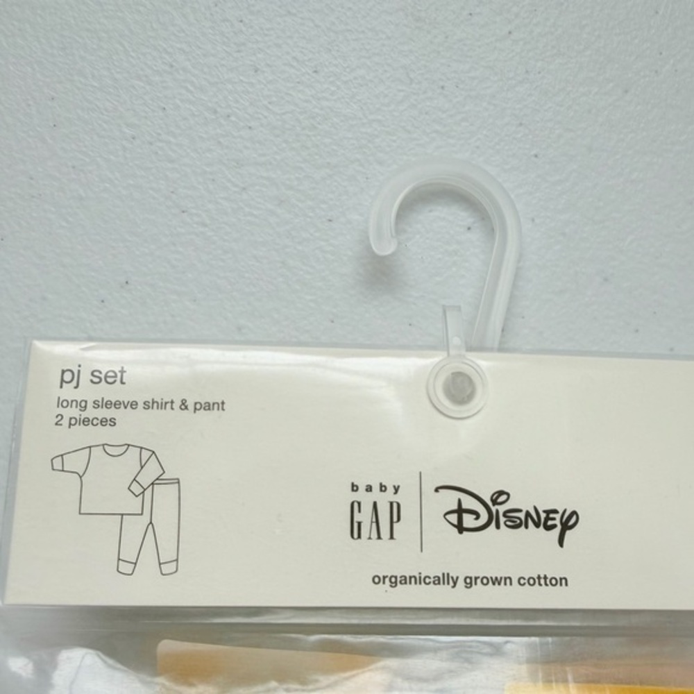 Gap x Disney Colorful Rainbow Mickey Long Sleeve PJs Pajamas Organic Cotton 2Y - Picture 3 of 5